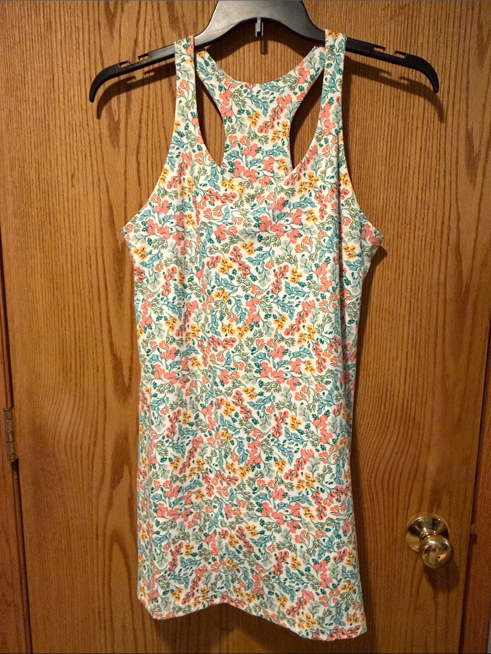 Floral Racerback Dress - Picture 3 of 4